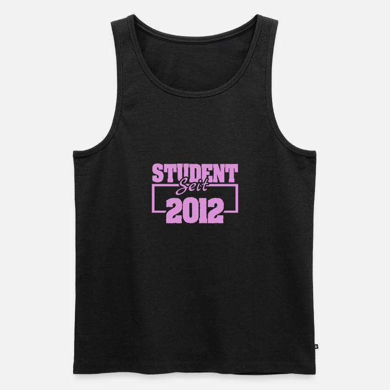 seit 2012 - Männer Premium Bio Tank Top - Schwarz