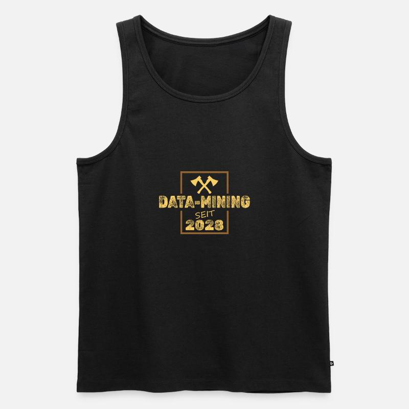 2028 - Männer Premium Bio Tank Top - Schwarz