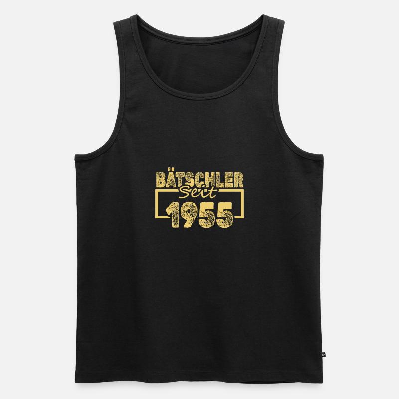 Jungeselle 1955 - Männer Premium Bio Tank Top - Schwarz