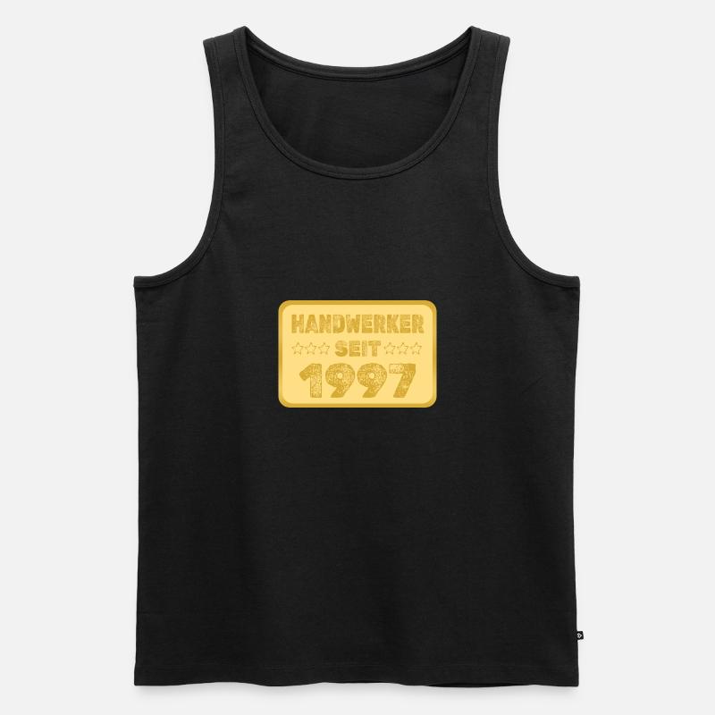 seit 1997 - Männer Premium Bio Tank Top - Schwarz