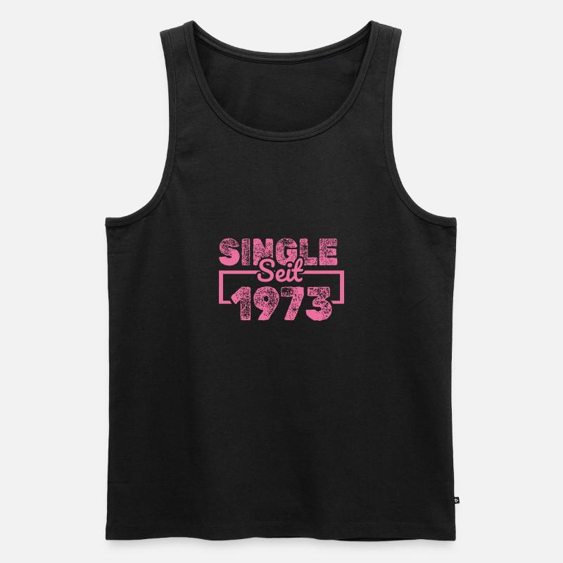 seit 1973 - Männer Premium Bio Tank Top - Schwarz