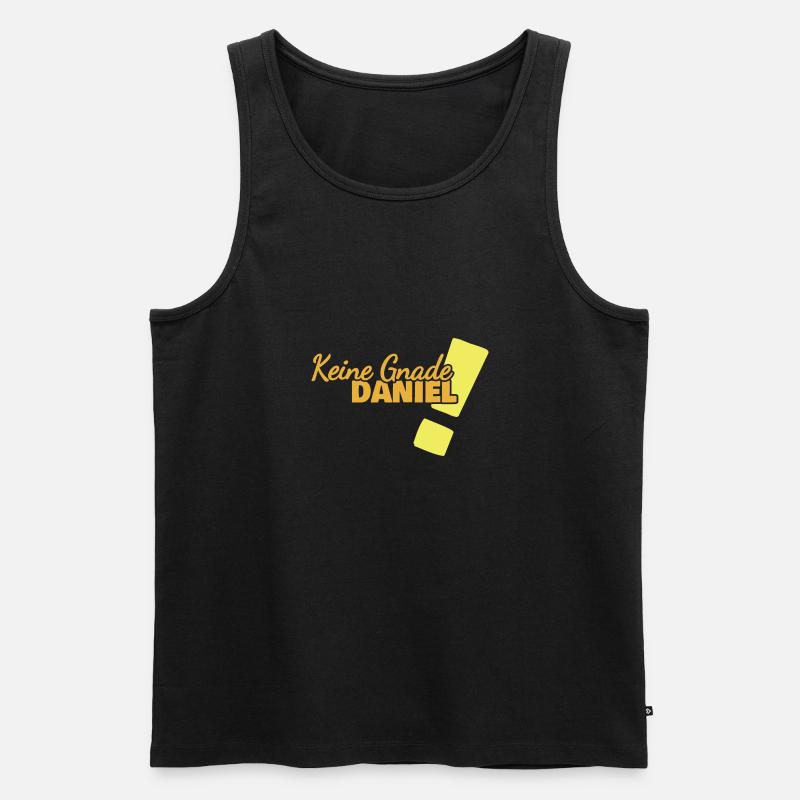 Geschenk für Daniel - Männer Premium Bio Tank Top - Schwarz