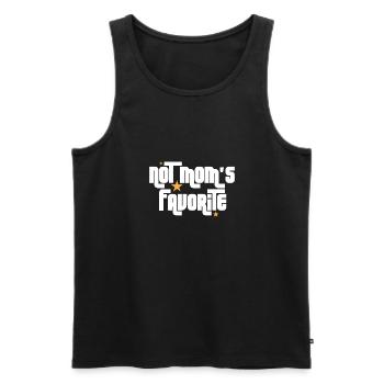 Not Mom's Favorite Child Son Daughter Sibling - Men's Premium Organic Tank Top - black - Front - Michal (187cm)