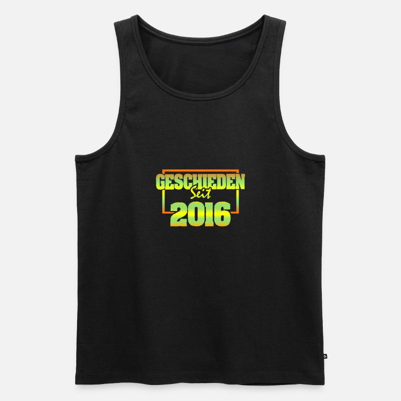 Ehemann 2016 - Männer Premium Bio Tank Top - Schwarz