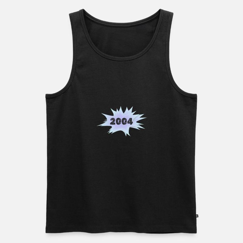 2004 - Männer Premium Bio Tank Top - Schwarz