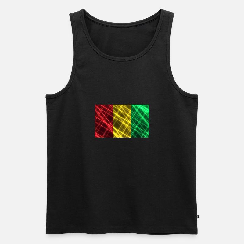 Style Guinea - Männer Premium Bio Tank Top - Schwarz