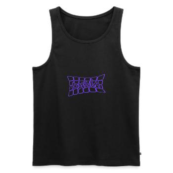 Dalia as a name - Men's Premium Organic Tank Top - black - Front - Michal (187cm)
