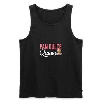 Concha Hispanique Mexicain Pan Dulce - Débardeur bio Premium Homme - noir - Devant - Michal (187cm)