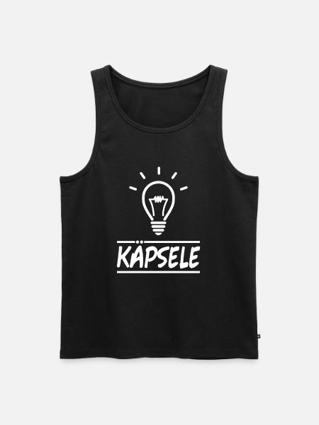 Käpsele Souabe Souabes - Débardeur bio Premium Homme - noir