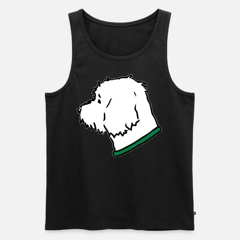 DD4 2 - Männer Premium Bio Tank Top - Schwarz