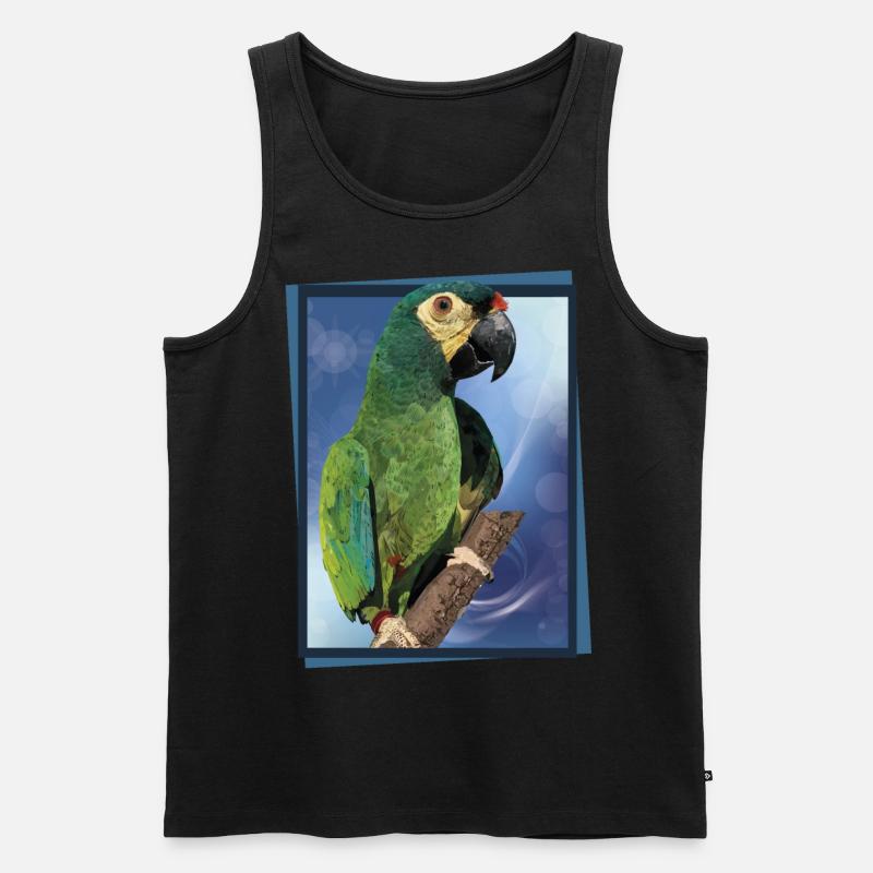 Das Maracanã - Männer Premium Bio Tank Top - Schwarz