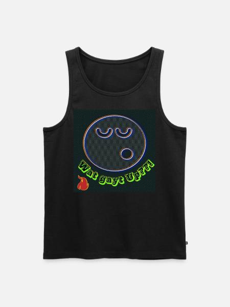 Wat gayt Up??! - Image - 2023 - Men's Premium Organic Tank Top - 