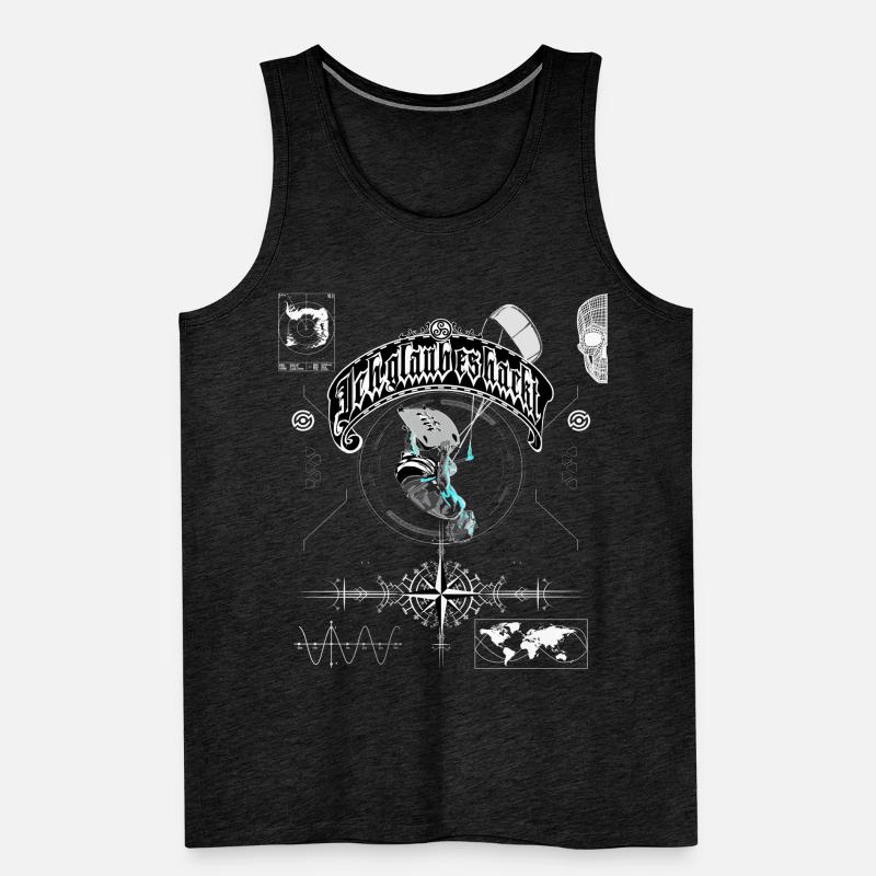 Ich glaub es hackt Kiter Männer Premium Bio Tank Top