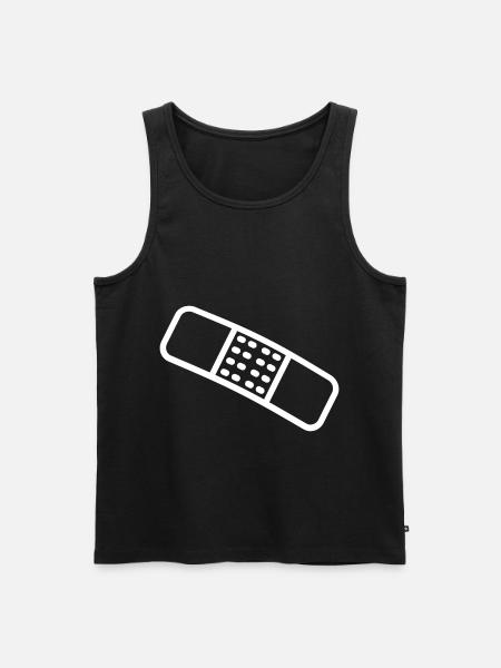 Pavement - Men's Premium Organic Tank Top - black