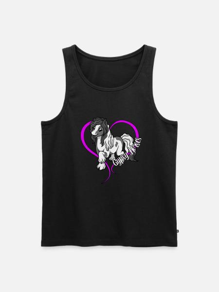 Horse lovers - Tinker - Men's Premium Organic Tank Top - black
