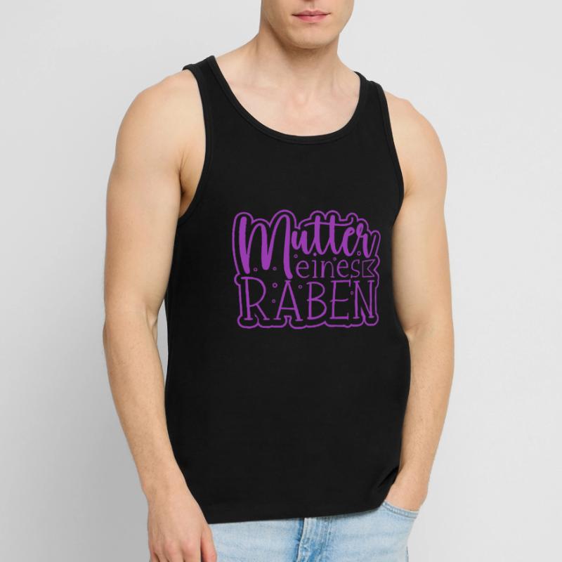 Mutter eines Raben - Rabenmutter Männer Premium Bio Tank Top