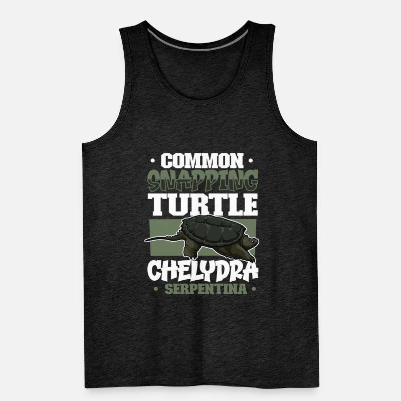 Snapping Turtle Men's Premium Organic Tank Top