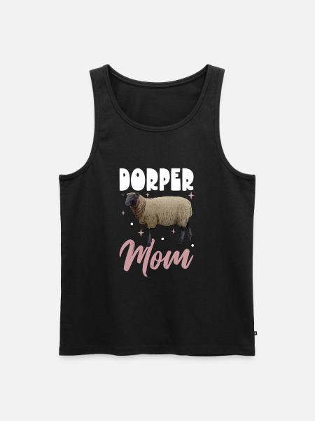 DorpersSchaff Mama - Men's Premium Organic Tank Top - black