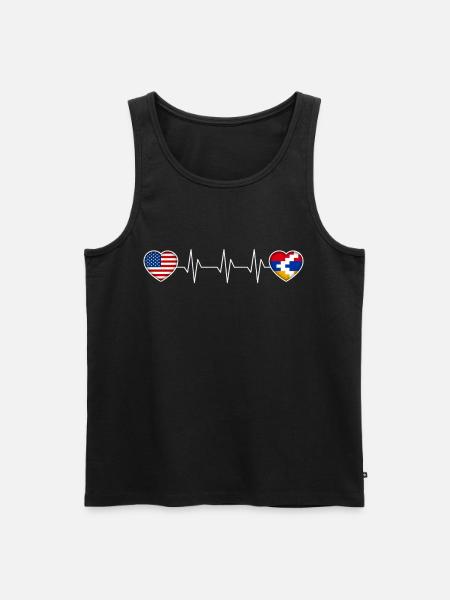 Haut-Karabakh - Débardeur bio Premium Homme - noir