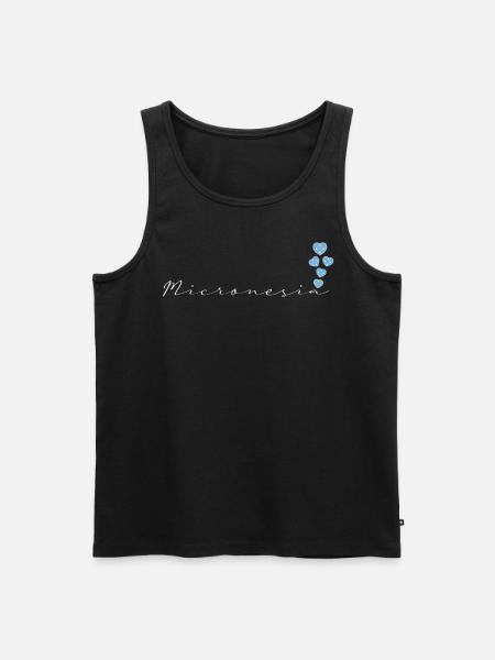 Micronésie - Débardeur bio Premium Homme - noir