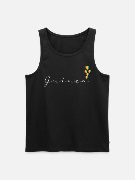 Guinée - Débardeur bio Premium Homme - noir