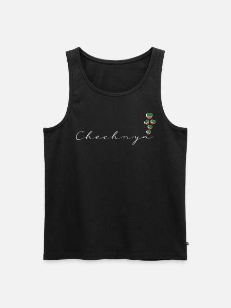 Chechnya - Men's Premium Organic Tank Top - black