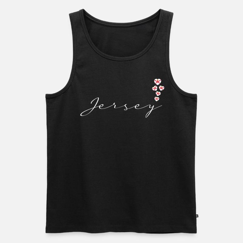 Jersey - Männer Premium Bio Tank Top - Schwarz