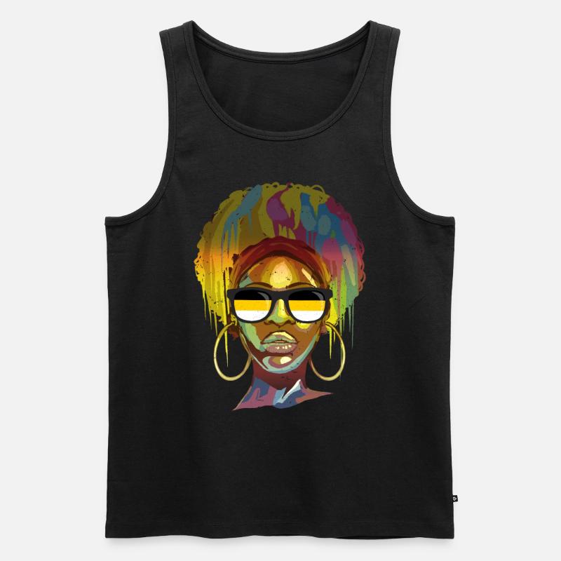 Russisches Kaiserreich - Männer Premium Bio Tank Top - Schwarz