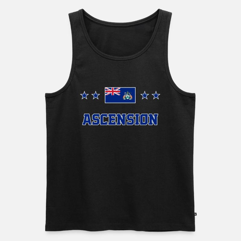 Ascension - Männer Premium Bio Tank Top - Schwarz