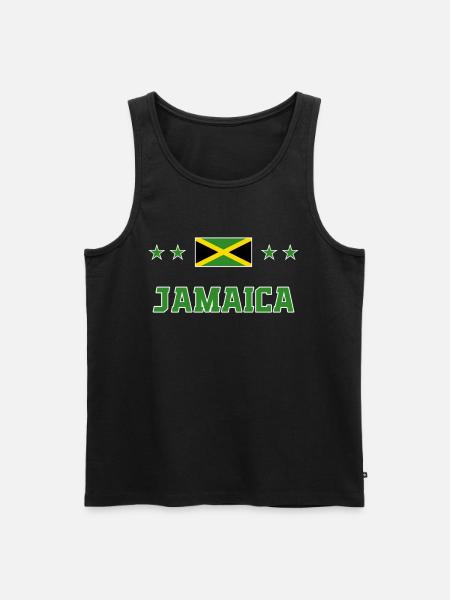 Jamaïque - Débardeur bio Premium Homme - noir