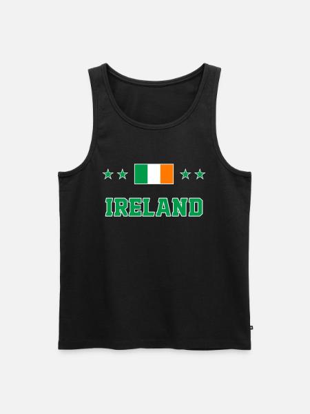 Irlande - Débardeur bio Premium Homme - noir