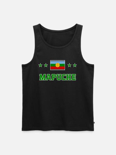 Mapuche - Débardeur bio Premium Homme - noir