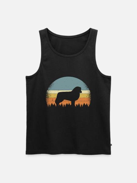Australian Shepherd australischer Schäferhund - Men's Premium Organic Tank Top - black