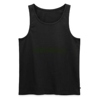 Westerwald Pfalz Geschenkidee Geburtstag Wandern - Männer Premium Bio Tank Top - Schwarz - Vorne - AI Model Male 178 light (178cm)