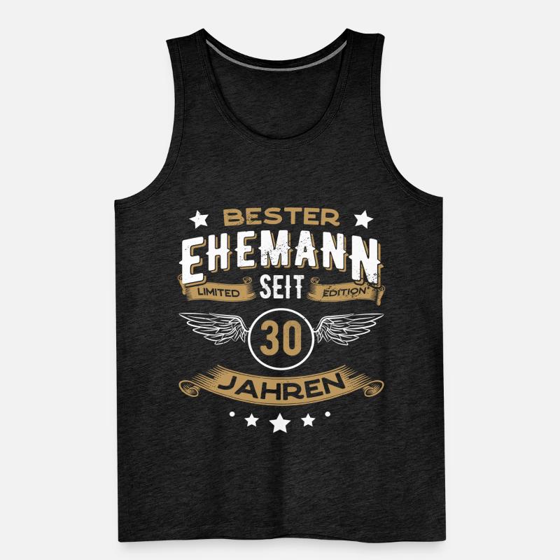 Bester Ehemann seit 30 Jahren Geschenk Männer Premium Bio Tank Top