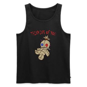 Thinking Of You Depression Kills Raise Awareness - Männer Premium Bio Tank Top - Schwarz - Vorne - AI Model Male 178 light (178cm)