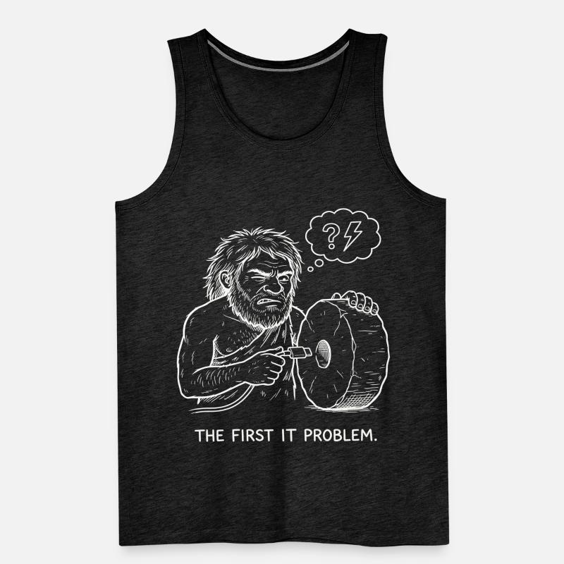 The First IT Problem Männer Premium Bio Tank Top