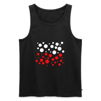 Indonesien Indonesia Bali - Männer Premium Bio Tank Top - Schwarz - Vorne - Michal (187cm)
