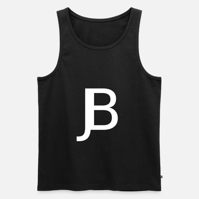 JB - Männer Premium Bio Tank Top - Schwarz