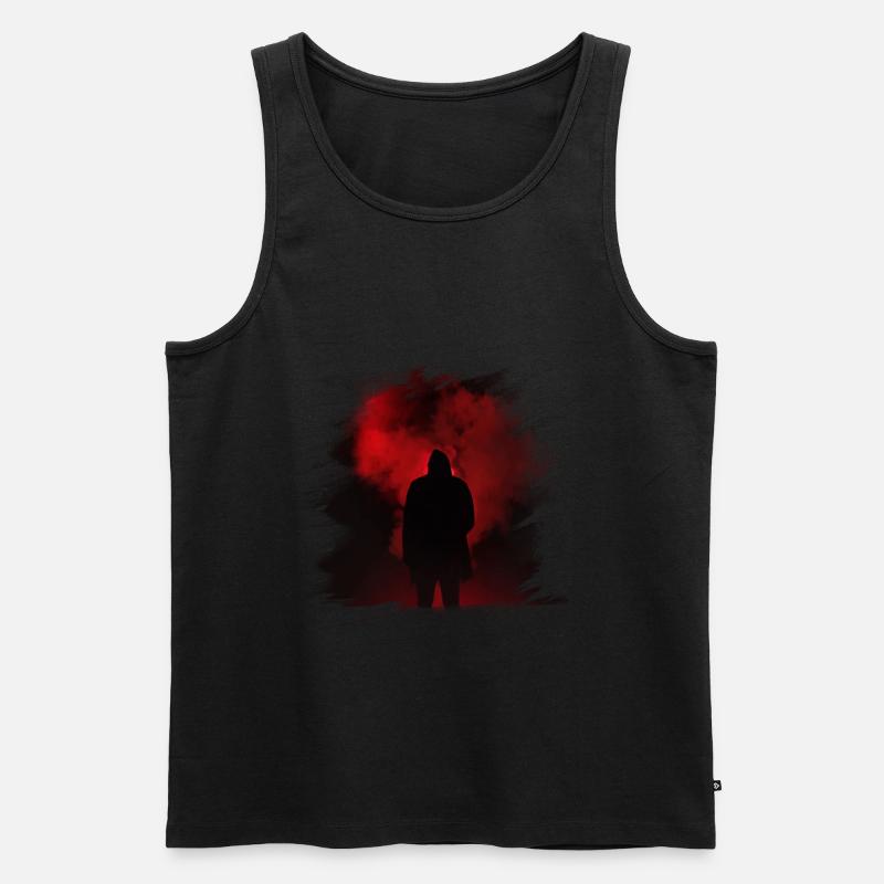 PYRO Master - Männer Premium Bio Tank Top - Schwarz