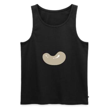 kidney beans beans veggie vegetables vegetables12 - Men's Premium Organic Tank Top - black - Front - Michal (187cm)