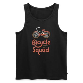 Vélo Cardio Hobby Cyclist Racing - Débardeur bio Premium Homme - noir - Devant - Michal (187cm)