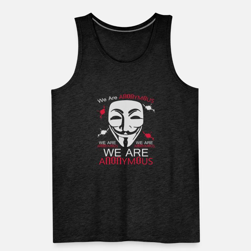 anonymous Débardeur bio Premium Homme