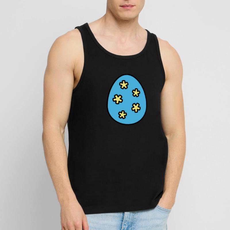 Easter egg colorful Men's Premium Organic Tank Top