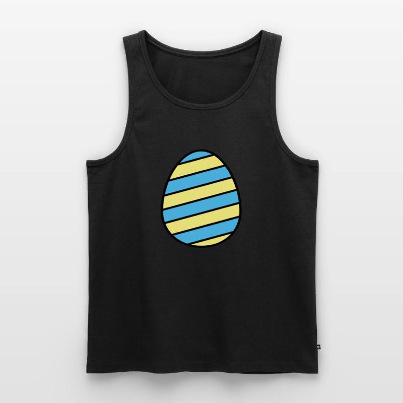 Easter egg colorful Men's Premium Organic Tank Top