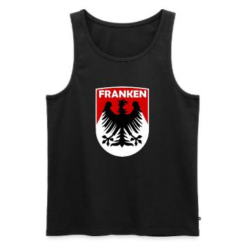 Franken in Süddeutschland - Männer Premium Bio Tank Top - Schwarz - Vorne - AI Model Male 178 light (178cm)
