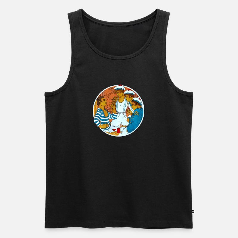 ES HEISST - Männer Premium Bio Tank Top - Schwarz