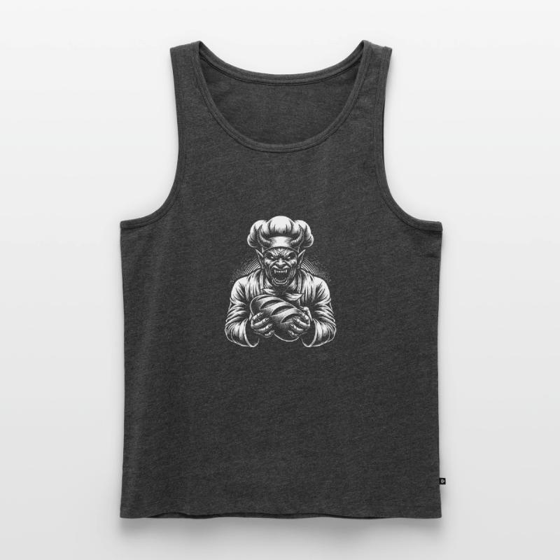 The Devil as Baker - Devil's Baker Men's Premium Organic Tank Top