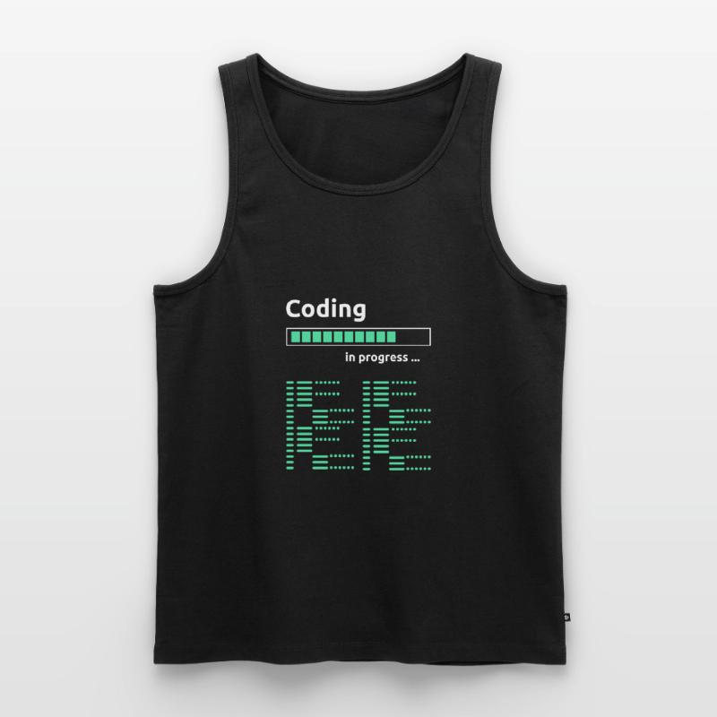 Coding in progress Männer Premium Bio Tank Top