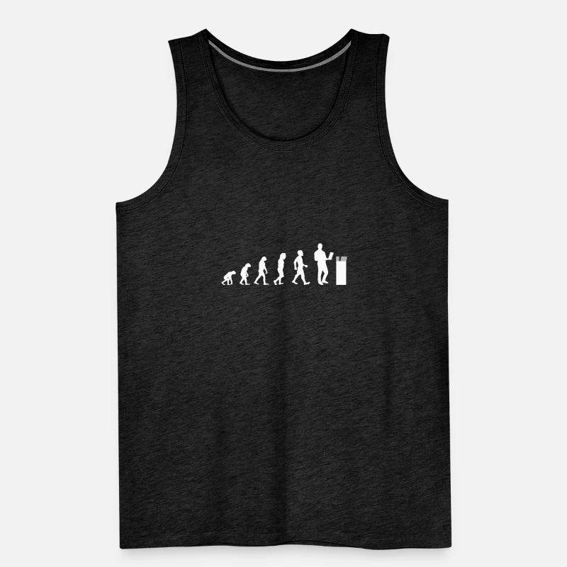 Evolution bookworm library Men's Premium Organic Tank Top